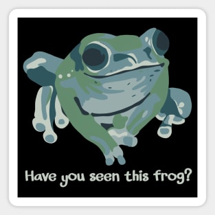 Have You Seen This Frog? Magnet